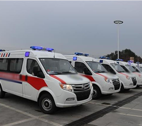 白银服务车队展示