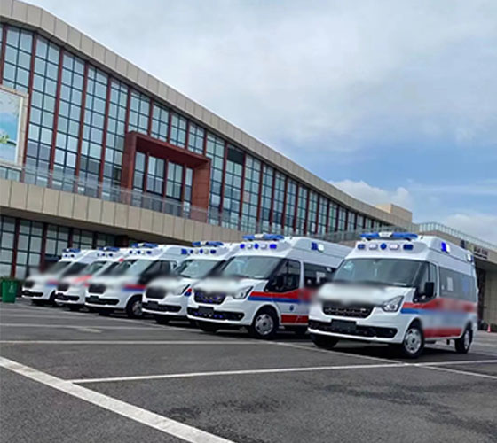 白银服务车队展示