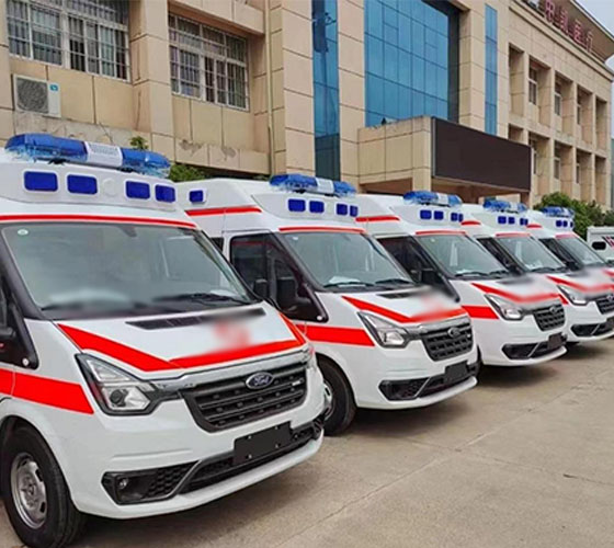 白银服务车队展示