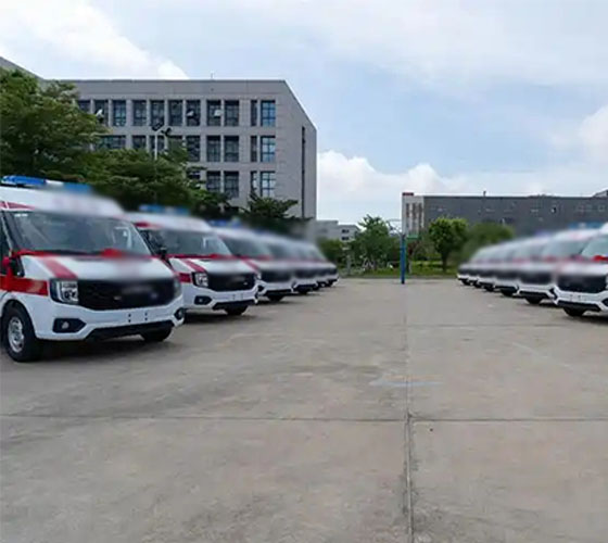 白银服务车队展示