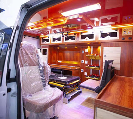 白银车辆内部展示